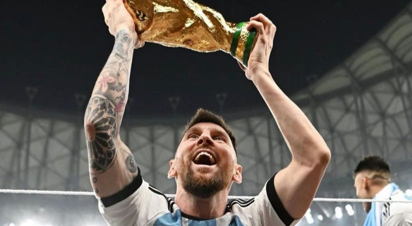 Leo Messi wygrał mundial, a teraz internet. Jego zdjęcie zdobyło najwięcej lajków w historii Instagrama