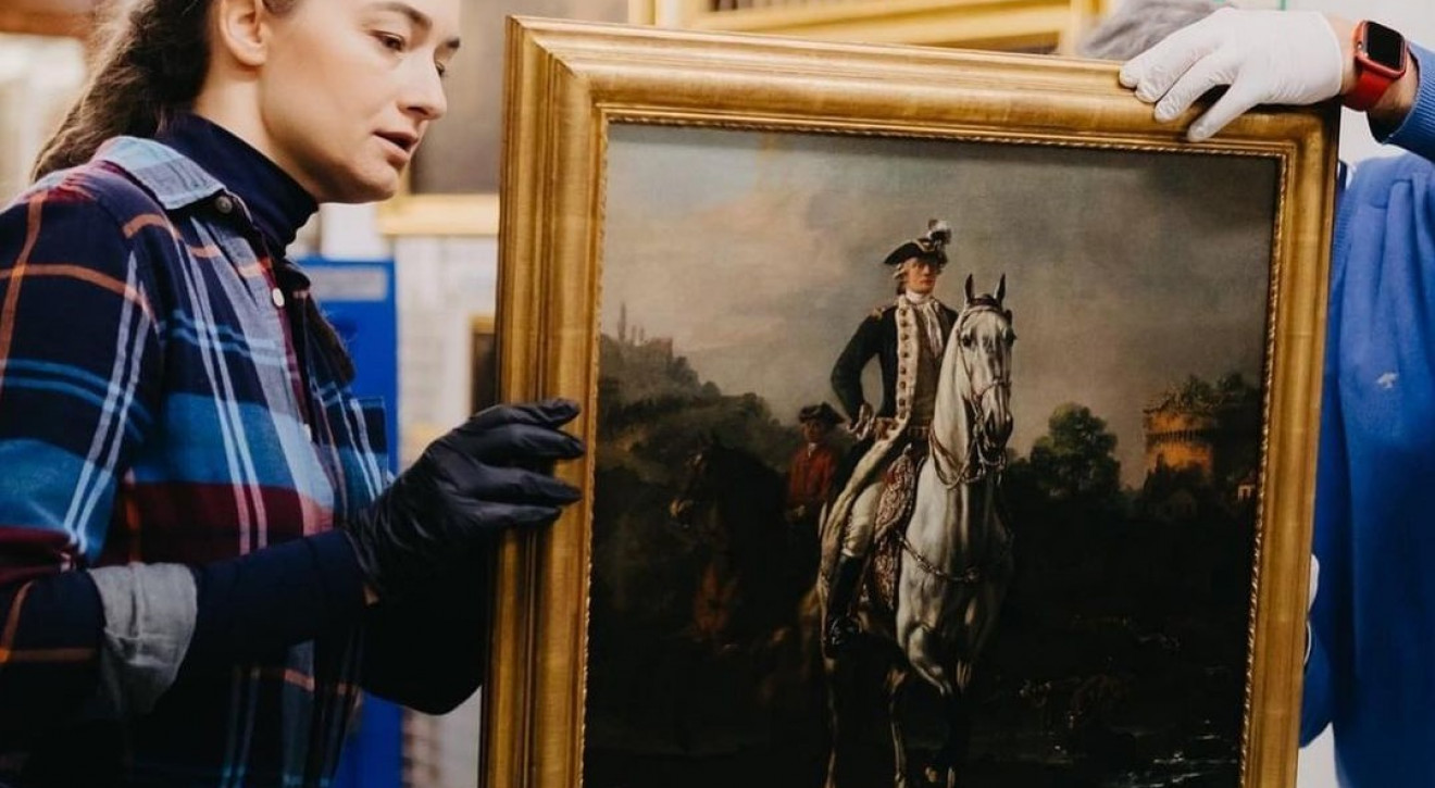 Zaginiony obraz Canaletta z kolekcji Stanisława Augusta Poniatowskiego wrócił na Zamek Królewski!