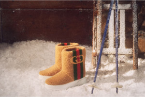 Śniegowce - Moda na narty - Gucci Apres-Ski 2022/2023 - materiały prasowe 