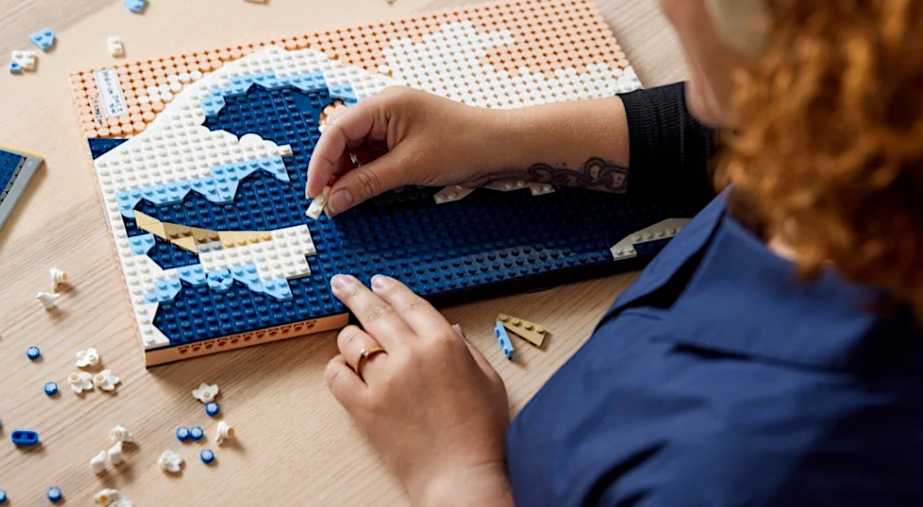 Lego dla kolekcjonerów: "Wielka fala" Hokusai to nowy projekt w ramach Lego Art
