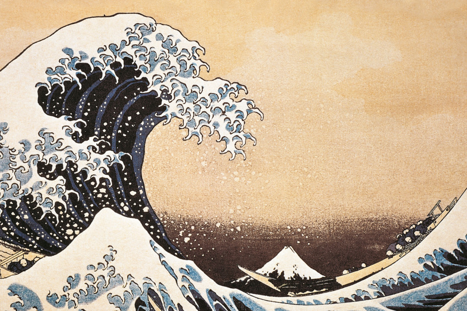 "Wielka fala w Kanagawie", Katsushika Hokusai 1832 / Getty Images