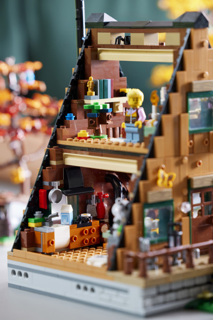 Lego - wakacyjna chatka w kształcie litery A / materiały prasowe 