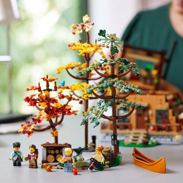 Zestaw Lego dla dorosłych: wakacyjna chatka w kształcie litery A / materiały prasowe 