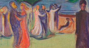 Monumentalny obraz Edwarda Muncha "Taniec na plaży" trafia na aukcję / Sotheby's
