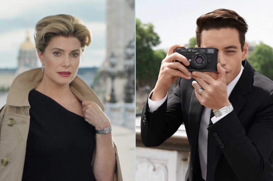 Rami Malek i Catherine Deneuve w nowej kampanii Cartier Tank