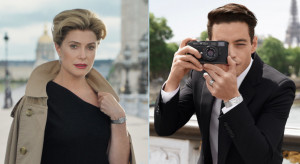 Rami Malek i Catherine Deneuve w  kampanii zegarka Cartier Tank Française / materiały prasowe