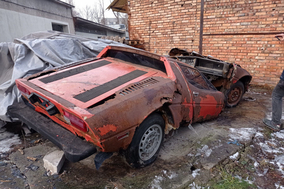 Maserati Merak SS, tył, fot. eBay
