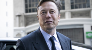 W 2022 r. Elon Musk wykonał 134 loty swoim prywatnym odrzutowcem, fot. Marlena Sloss/Bloomberg via Getty Images