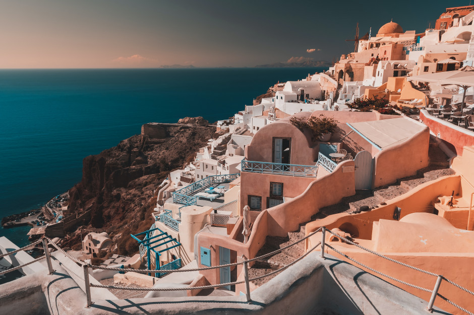 Santorini w Grecji / George Desipris z Pexels