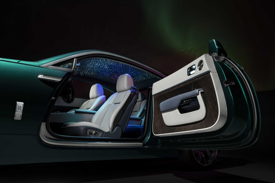 Rolls-Royce Bespoke: Wraith − Zorza polarna, fot. mat. prasowe