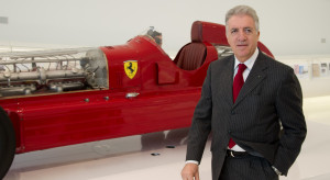 Piero Ferrari w muzeum rodzinnej marki, fot. Venturelli/WireImage, via Getty Images