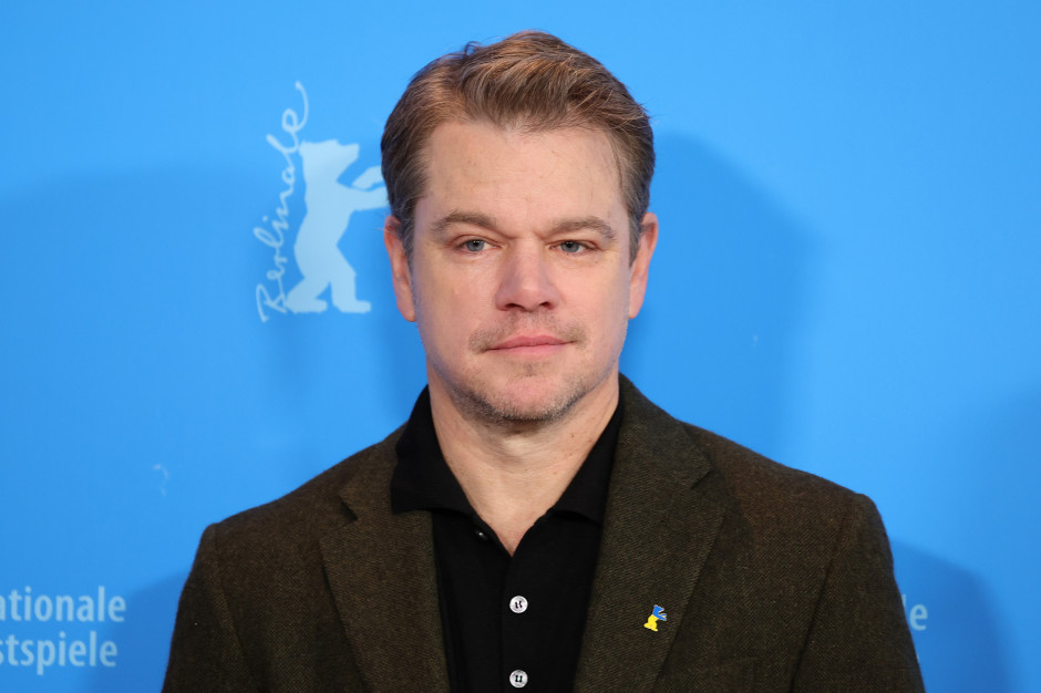 Matt Damon wspiera Ukrainę / Getty Images