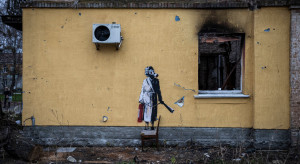 Ukraińskie władze chcą ochronić murale Banksy'ego przed złodziejami i wandalami
