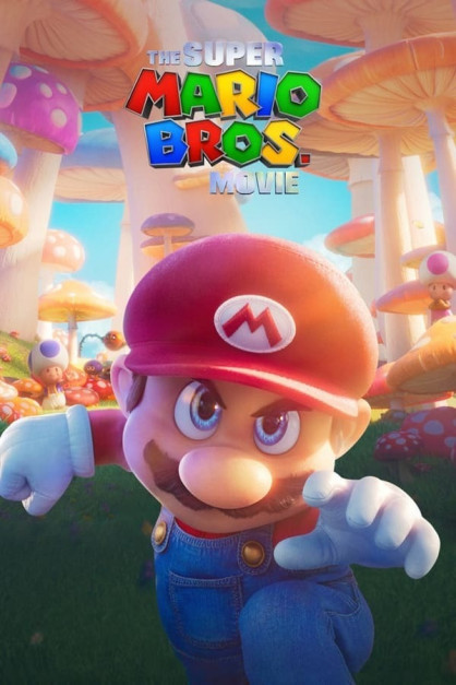 Super Mario Bros - plakat filmowy 2023