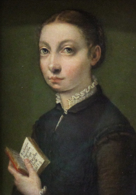 Sofonisba Anguissola - słynna malarka renesanu / Autoportret (1554). Kunsthistorisches Museum, Vienna / Wikimedia Commons