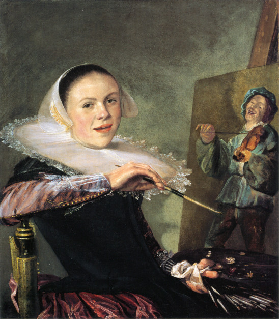 Judith Leyster - Autoportret (ok. 1635) / Waszyngton, National Gallery of Art