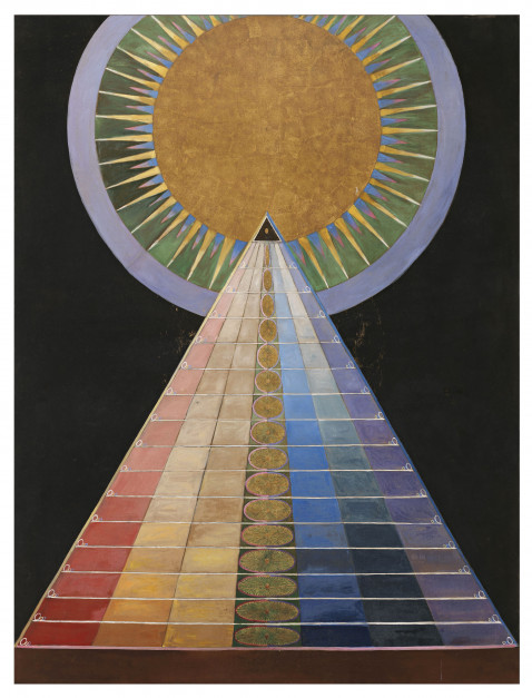Hilma af Klint - Grupa X, No. 1, Ołtarz (1907) / Moderna Museet