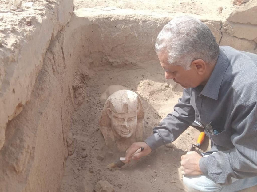 W Egipcie odkryto nowego sfinksa / Ministry of Tourism and Antiquities
