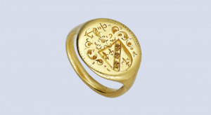 Znaleziony złoty pierścień jest warty co najmniej 14 tys. dolarów / materiały prasowe Noonans / SWNS