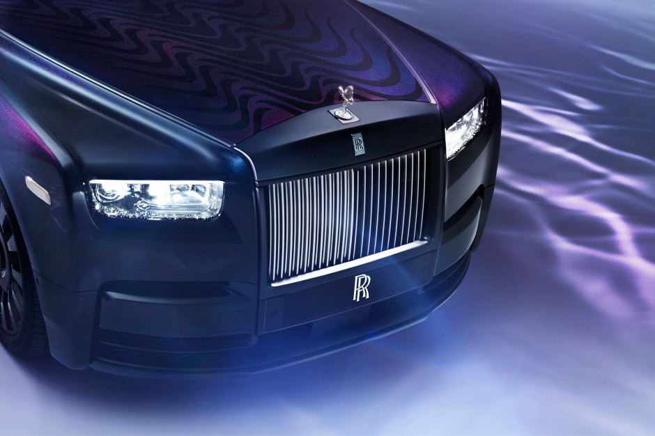 Rolls Royce Phantom Syntopia, maska, fot. materiały prasowe