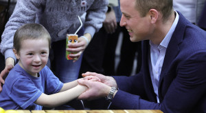 Książę William w Polsce. Odwiedził punkt dla uchodźców z Ukrainy w Warszawie / Getty Images