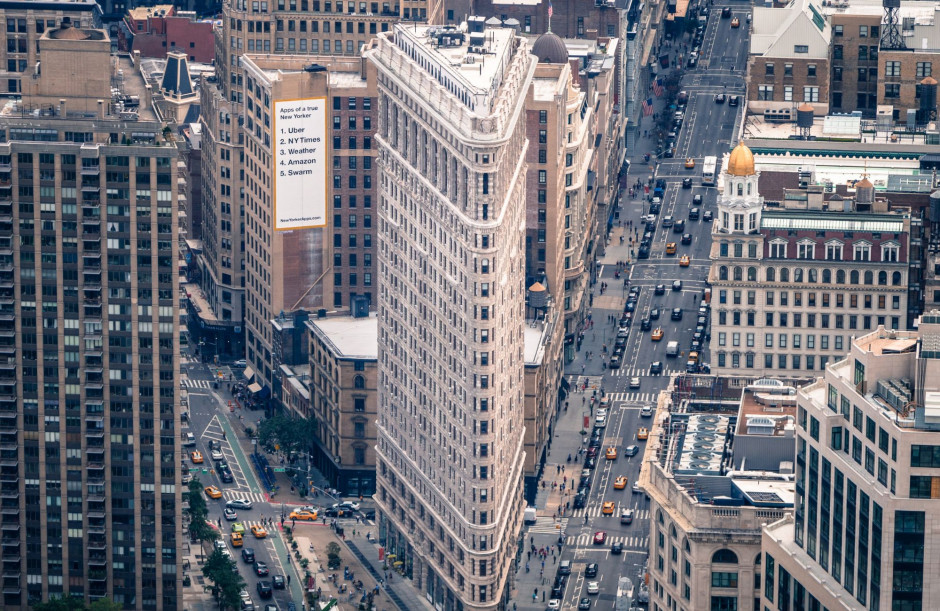 Flatiron Building - symbol Nowego Jorku / fot.  Cayetano Gil on Unsplash