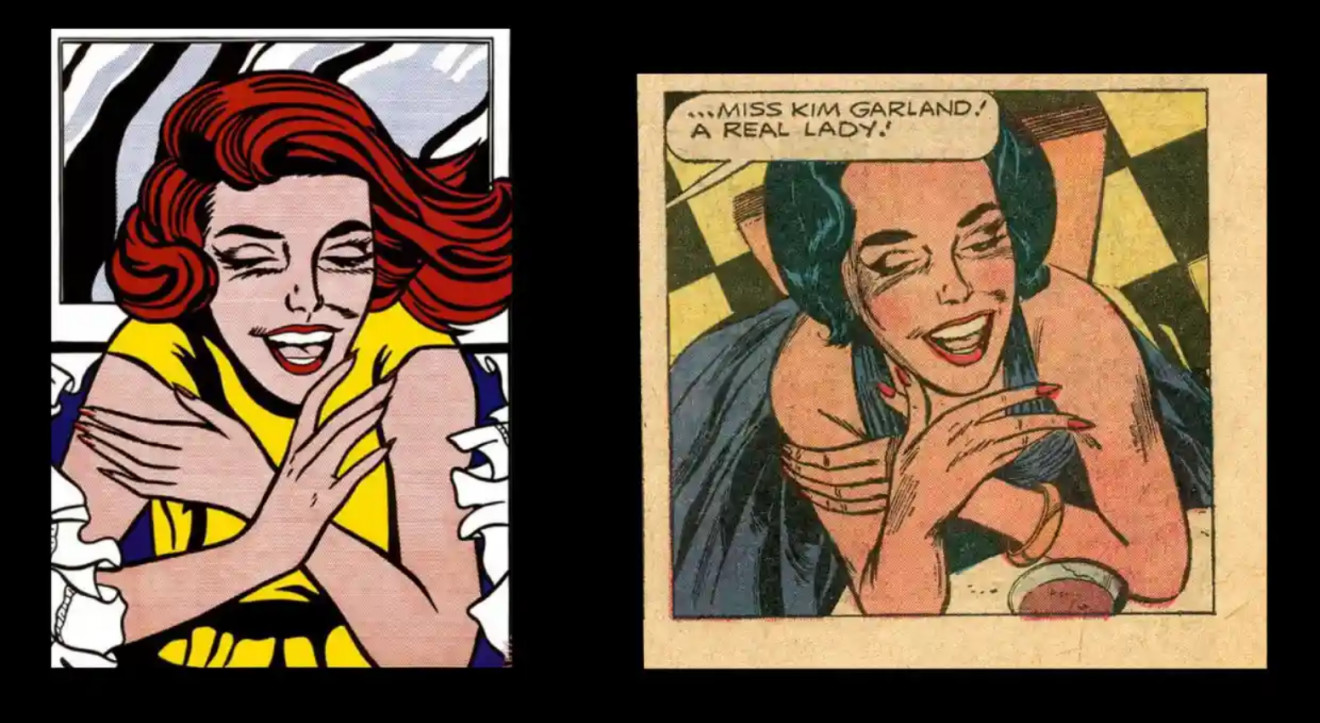 Po lewej: Roy Lichtenstein,