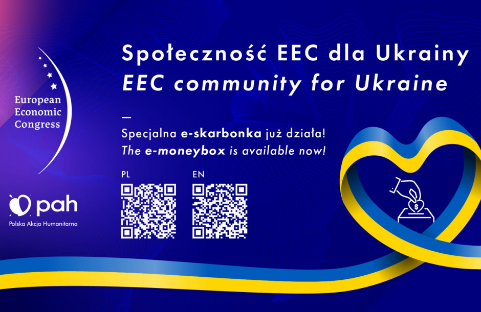 Europejski Kongres Gospodarczy - zbiórka dla Ukrainy