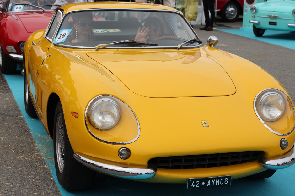 Ferrari na Concourse d’Elegance 2023 Les Legendes de Nice / foto: Szymon Żebrowski