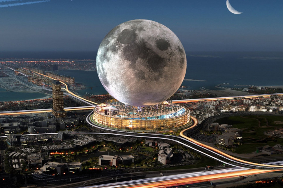 W Dubaju powstanie luksusowy ośrodek wypoczynkowy w kształcie Księżyca / Moon World Resorts