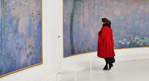 "Lilie wodne" Claude'a Moneta w Muzeum Oranżerii w Paryżu / Wikimedia Commons