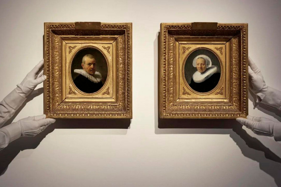 Zaginione portrety Rembrandta trafiły na aukcję! Tajemniczy nabywca zapłacił za nie 13 mln euro! / fot. materiały prasowe Christie's