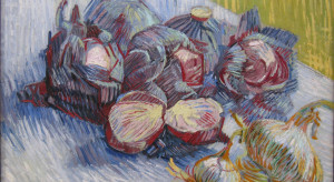 Czerwone kapusty i cebule (czosnek) - obraz Vincenta van Gogha / fot. Vincent van Gogh, CC BY-SA 2.0, via Wikimedia Commons