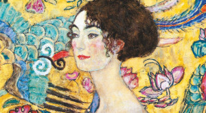 „Dama z wachlarzem” Gustava Klimta pobiła aukcyjny rekord Europy! Takiej kwoty nikt się nie spodziewał