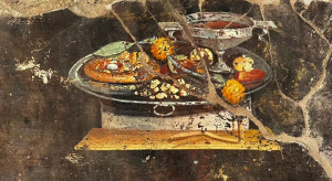 Pizza sprzed 2 tys. lat odnaleziona w Pompejach. Naukowcy przeanalizowali składniki starożytnego placka