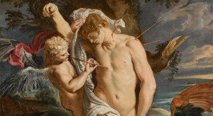 „Św. Sebastian pod opieką dwóch aniołów”  - zaginione dzieło Petera Paula Rubensa trafi na aukcję! / materiały prasowe Sotheby's