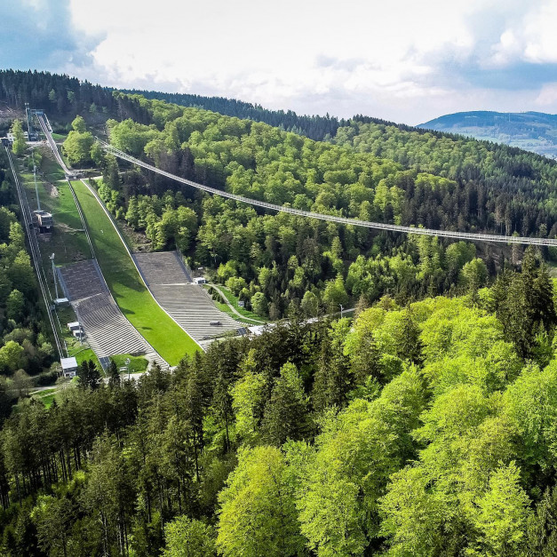 Niemcy: Otworzono jeden z najdłuższych wiszących mostów na świecie / materiały prasowe