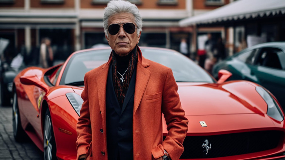 Właściciel Ferrari według Sztucznej Inteligencji / Rerev