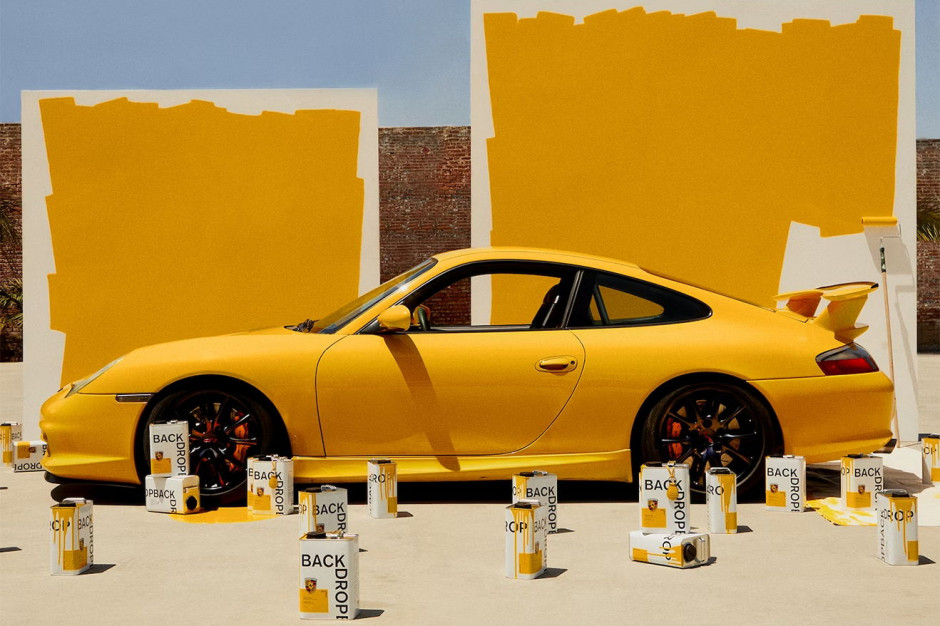 Porsche x Backdrop - Speed Yellow / materiały prasowe
