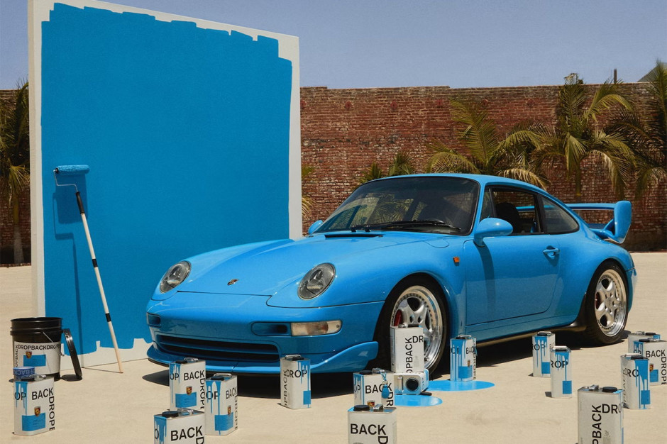 Porsche x Backdrop - Riviera Blue / materiały prasowe