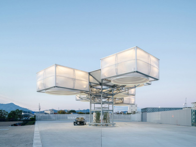 Stacja hydrogenowa w Japonii /Oficjalna strona internetowa Światowego Festiwalu Architektury 2023