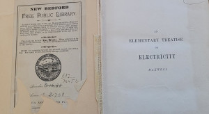 Biblioteka odzyskała książkę Jamesa Clerka Maxwell po prawie 120 latach / Facebook