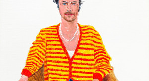 Harry Styles sportretowany przez Davida Hockneya. Fani młodego gwiazdora nie są zachwyceni