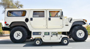 Ten Hummer należący do szejka Zjednoczonych Emiratów Arabskich jest największy na świecie