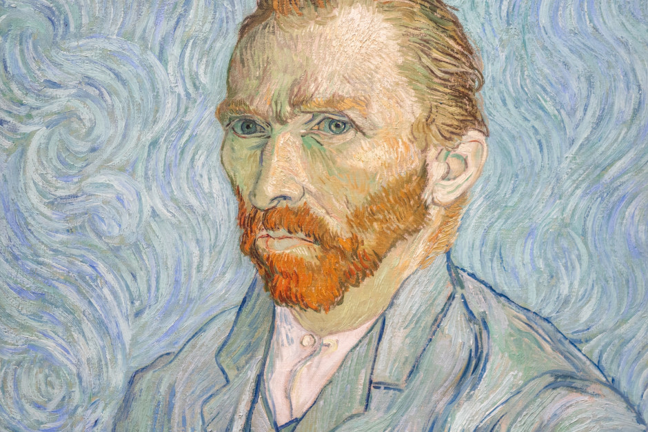 Vincent van Gogh - Autoportret - 1889, Musée d'Orsay w Paryżu / Shutterstock