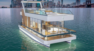 Ten jacht to nie jest zwykła łajba. To również luksusowy dom na wodzie!