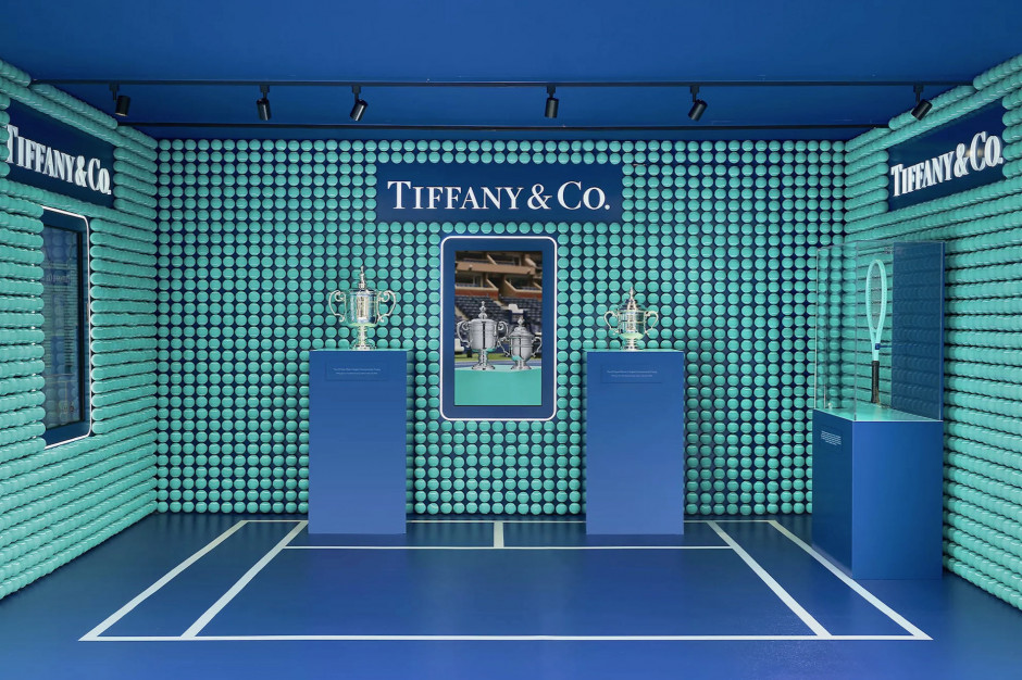 Tiffany & Co. i US Open przedłużyło umowę partnerską / matriały prasowe Tiffany & Co.