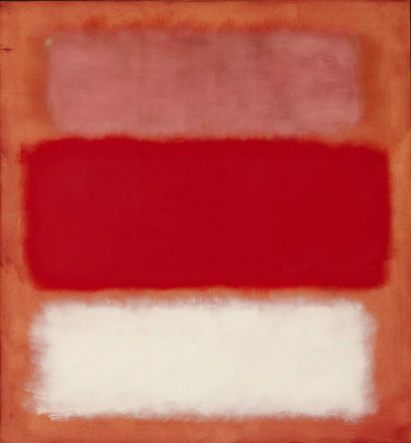 Mark Rothko, Light Cloud, Dark Cloud, 1957 / Collection of the Modern Art Museum Fort Worth, Museum purchase, The Benjamin J. Tillar Memorial Trust, 1998 Kate Rothko Prizel & Christopher Rothko - Adagp, Paris, 2023.
