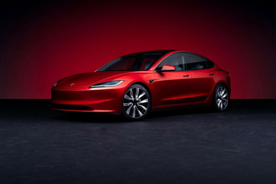 Tesla Model 3 po liftingu / materiały prasowe Tesla