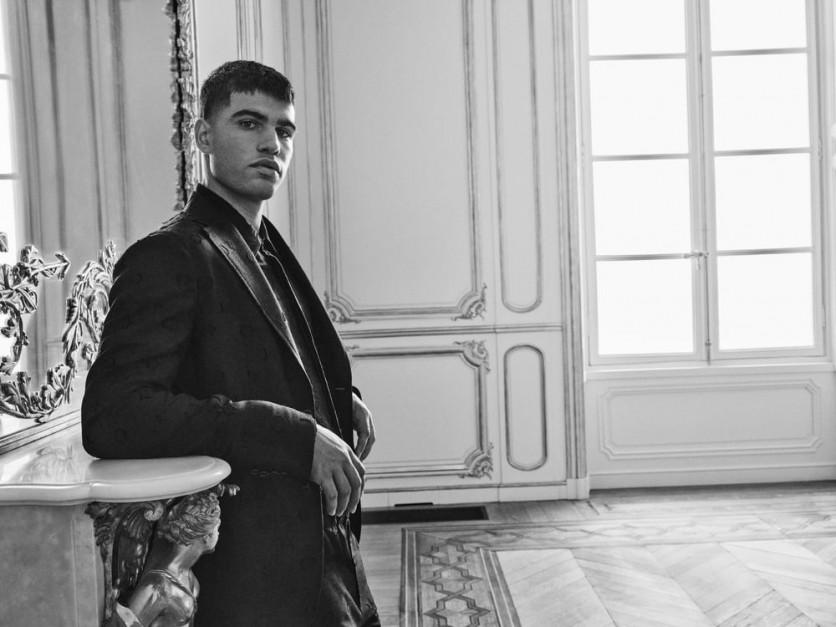 Carlos Alcaraz twarzą kampanii Louis Vuitton Wiosna-Lato 2024 / materiały prasowe Louis Vuitton